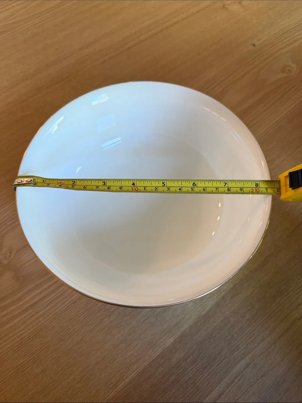 Lenox Kristy 8.5” Round Vegetable Serving Bowl Debut Collection Bone China